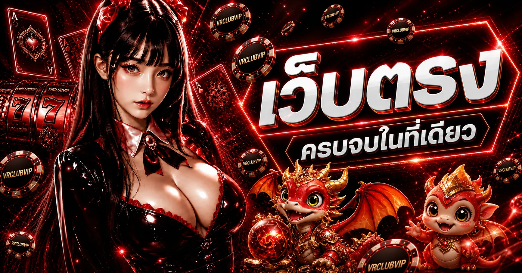 VRCLUBVIP เว็บตรงรวมคาสิโนออนไลน์และสล็อต